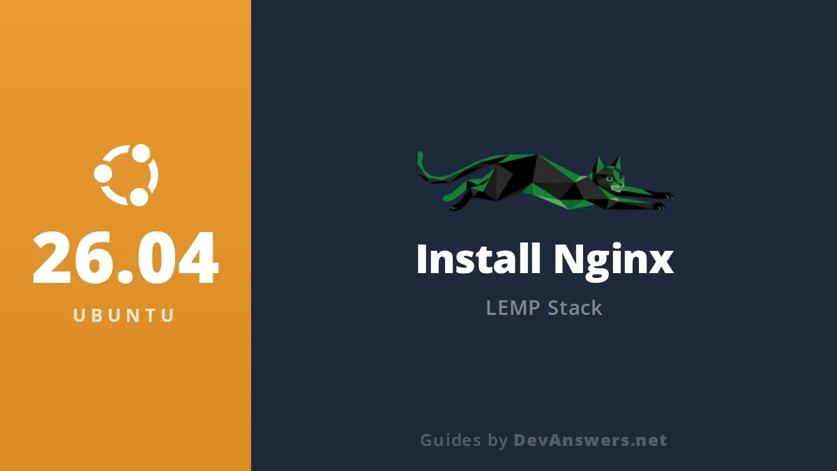 Install Nginx on Ubuntu 26.04 – DevAnswers.net