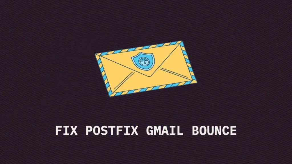 A minimalist email envelope with its perimeter edges styled in bright red, blue, yellow, and green, bearing a solid dark green security shield badge. Text: F...