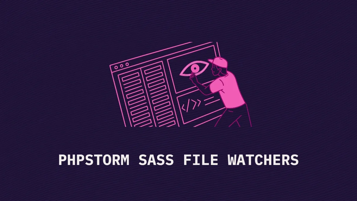 PhpStorm Sass/SCSS File Watcher on Windows (Setup)